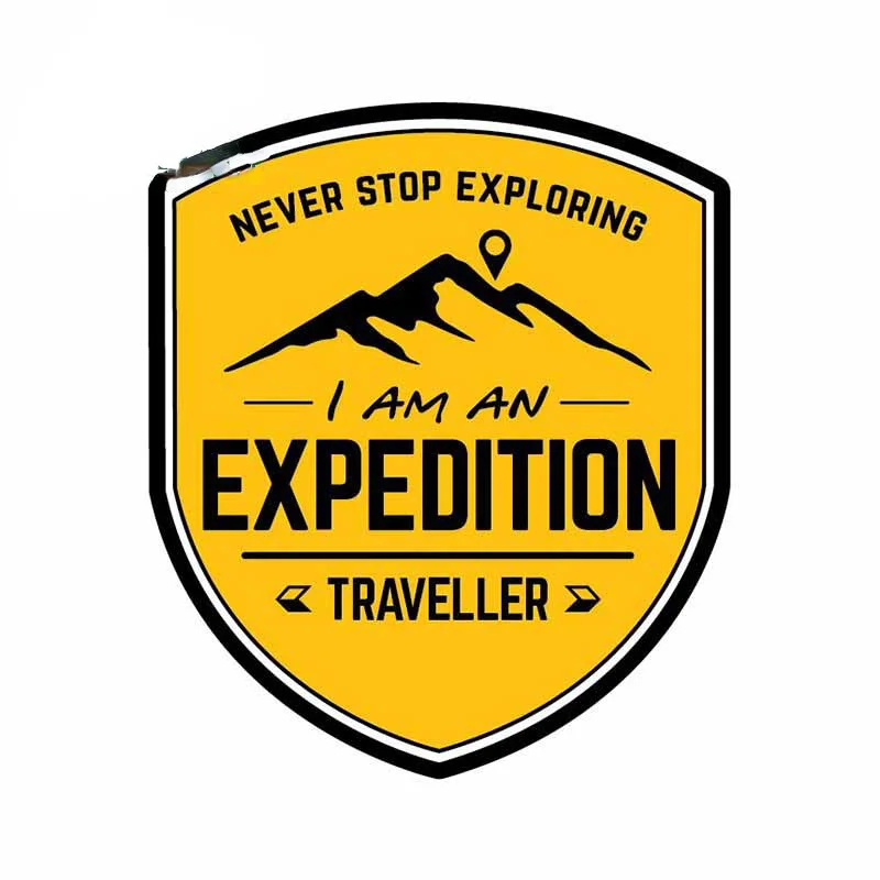Car Accessories Jdm - Naklejka samochodowa 13cm Expedition Travel, naklejka