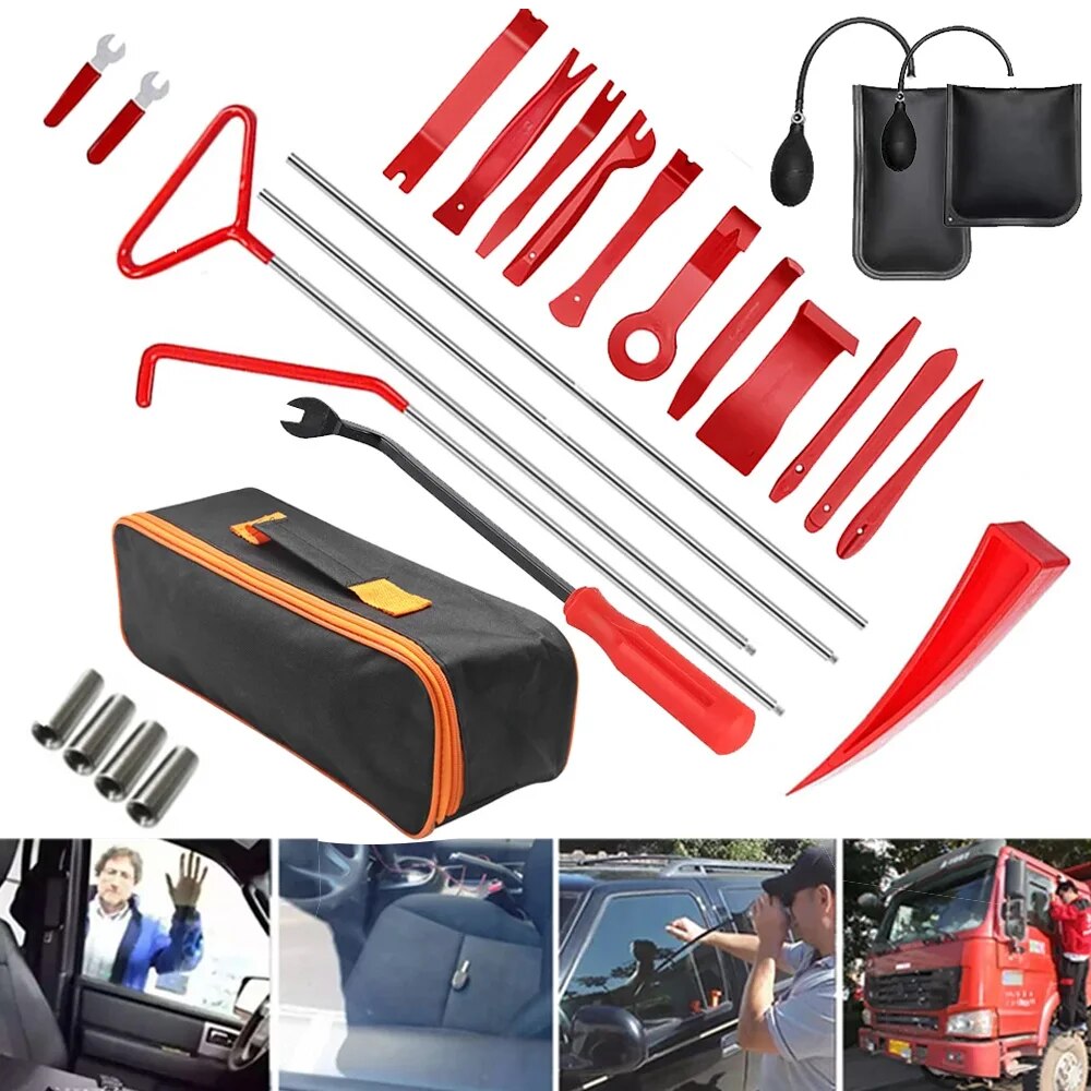 Car Emergency Tool Kit - Zestaw narzędzi do awaryjnego otwierania samochodów: