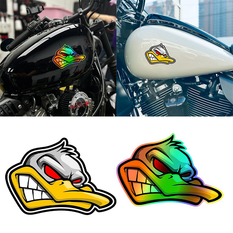 Car Accessories Outside - 1PC Funny Cartoon Angry Duck Head