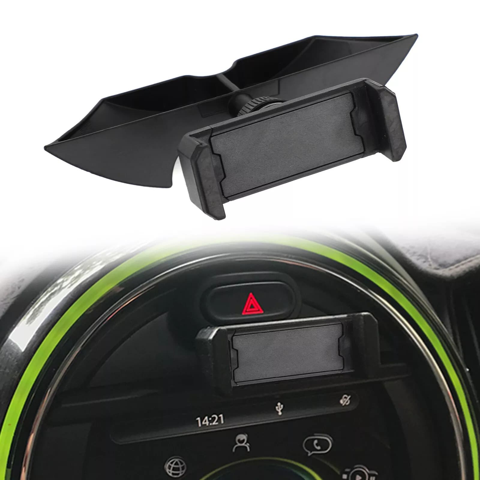 Car Accessories Uk - Metalowy uchwyt samochodowy na telefon Uniwersalne