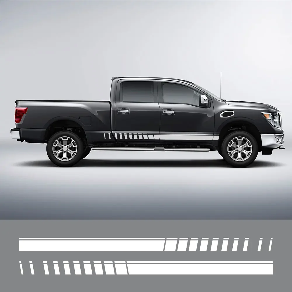 Car Accessories Outside - Naklejka na bok samochodu, styl pickup,