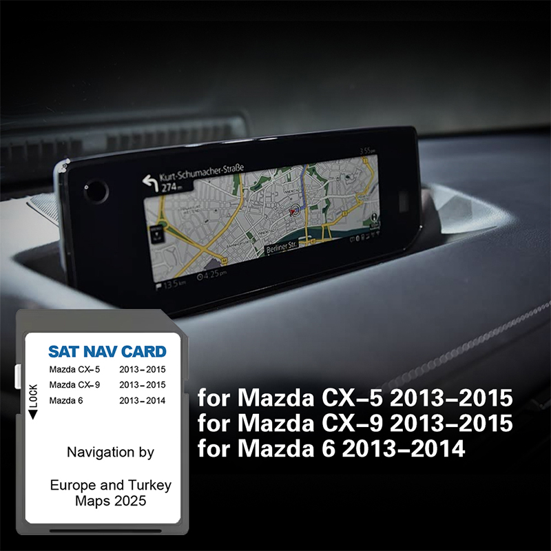 Car Accessories Uk - Karta SD Navi Mapy Europy Wielkiej