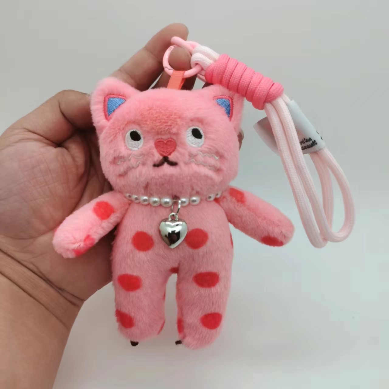 15cm Kawaii różowy kot pluszow – Car Accessories Girly recenzja i cena