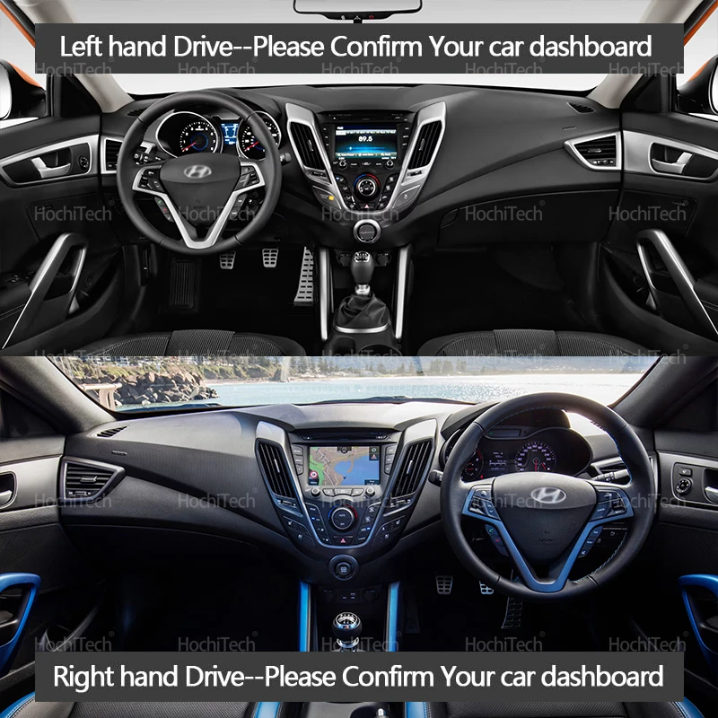 Dla Hyundai Veloster 2012 2013 – Car Anti-Slip Dashboard Mat recenzja i cena