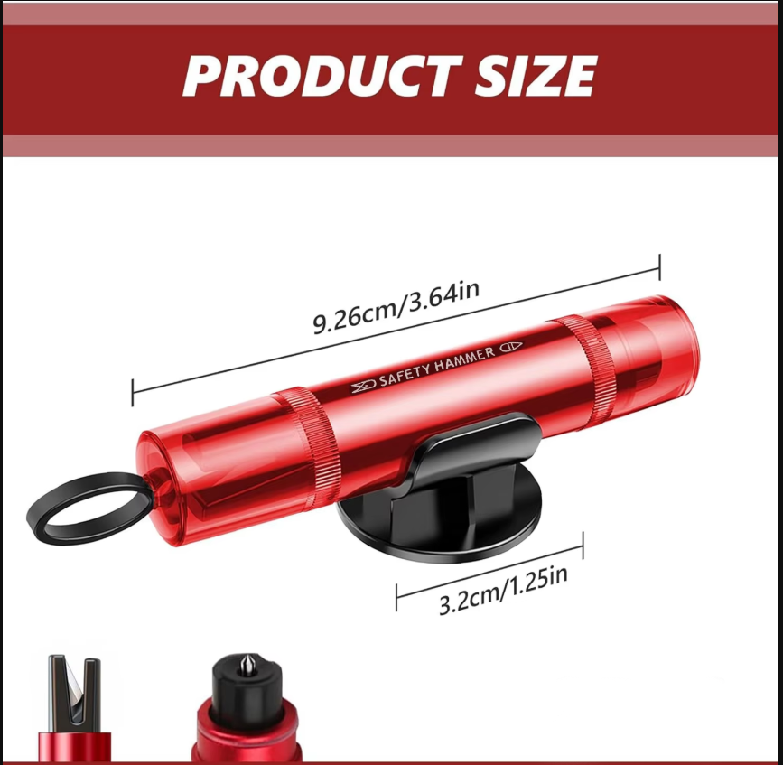 Młotek bezpieczeństwa do samoc – Car Emergency Tool Kit recenzja i cena
