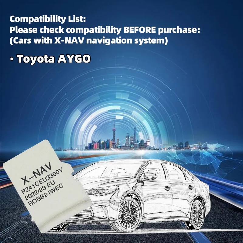 Dla Toyota AYGO 2023 Nawigacja – Car Accessories Uk recenzja i cena