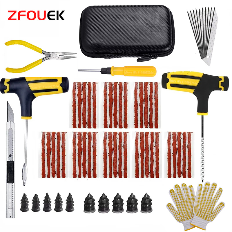Nowy zestaw do naprawy opon sa – Car Emergency Tool Kit recenzja i cena