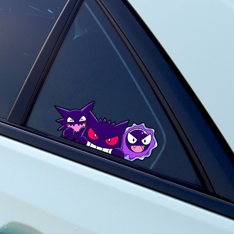 Urocze naklejki anime z Pokemo – Car Accessories Outside recenzja i cena