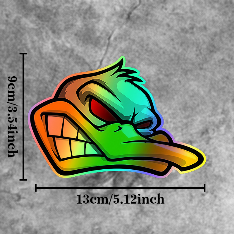1PC Funny Cartoon Angry Duck H – Car Accessories Outside recenzja i cena