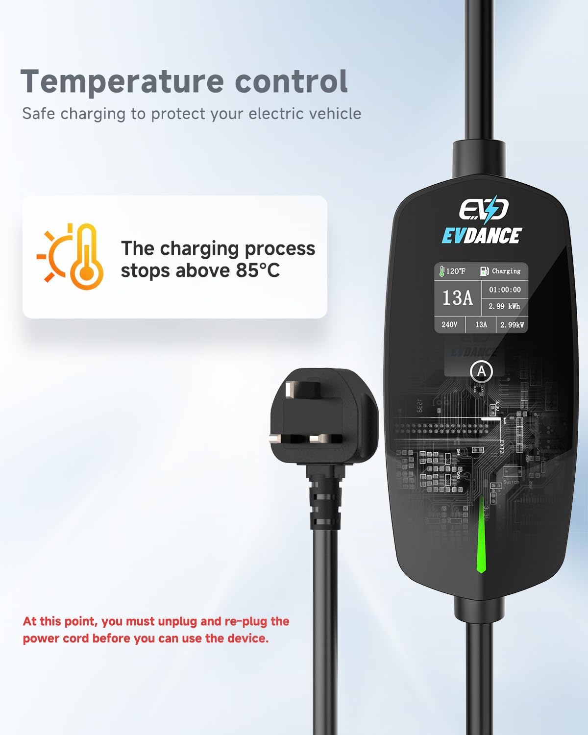 EVDANCE Przenośna ładowarka EV – Car Accessories Uk recenzja i cena