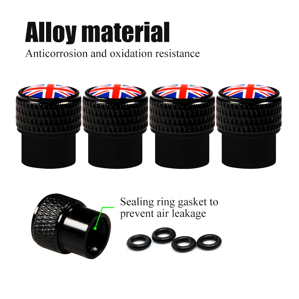 4 sztuk/zestaw UK metalowa pla – Car Accessories Uk recenzja i cena