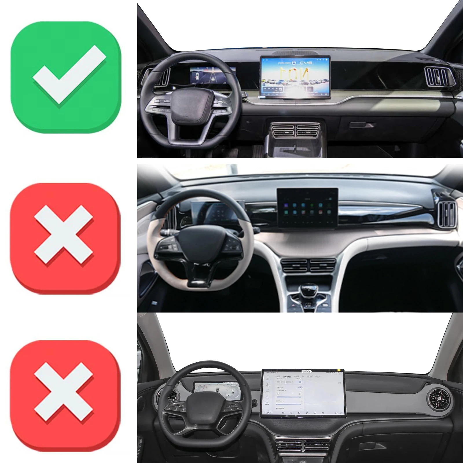 Osłona deski rozdzielczej do B – Car Anti-Slip Dashboard Mat recenzja i cena