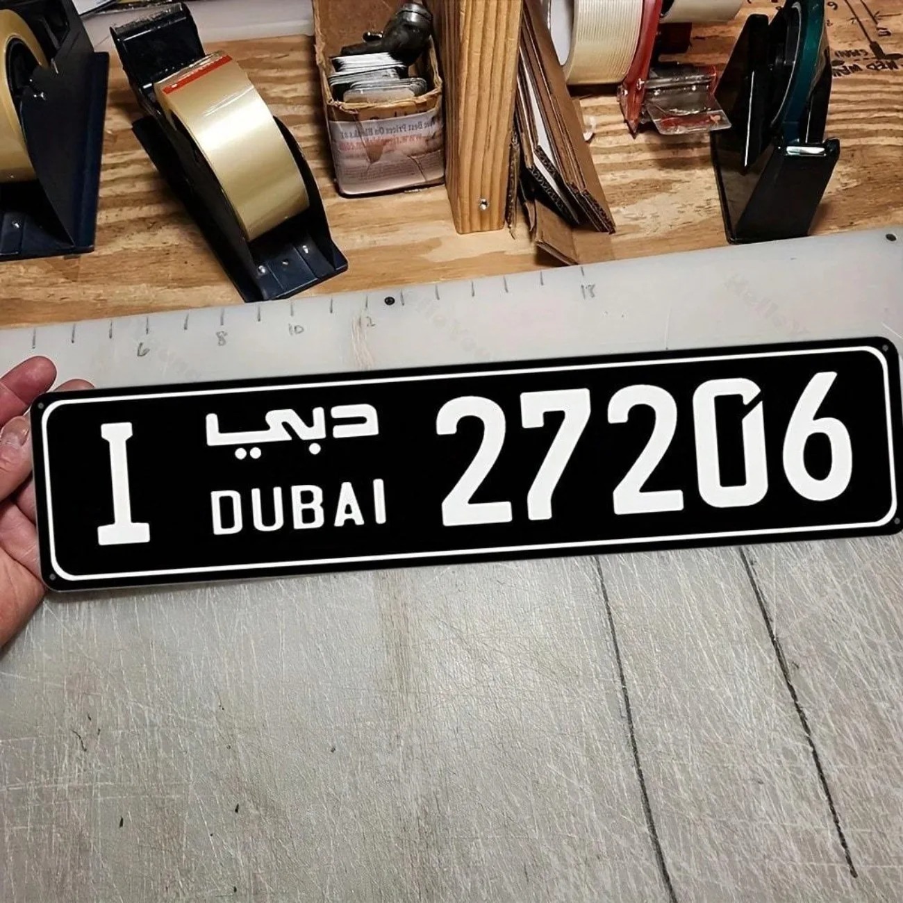 Grawerowany aluminiowy znak ul – Car Accessories In Dubai recenzja i cena