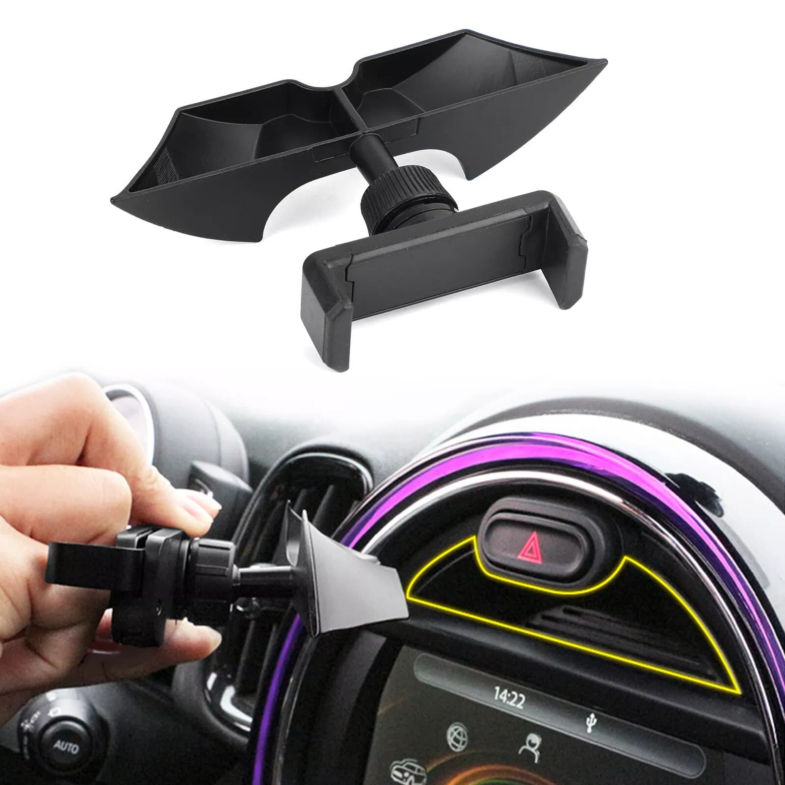 Metalowy uchwyt samochodowy na – Car Accessories Uk recenzja i cena