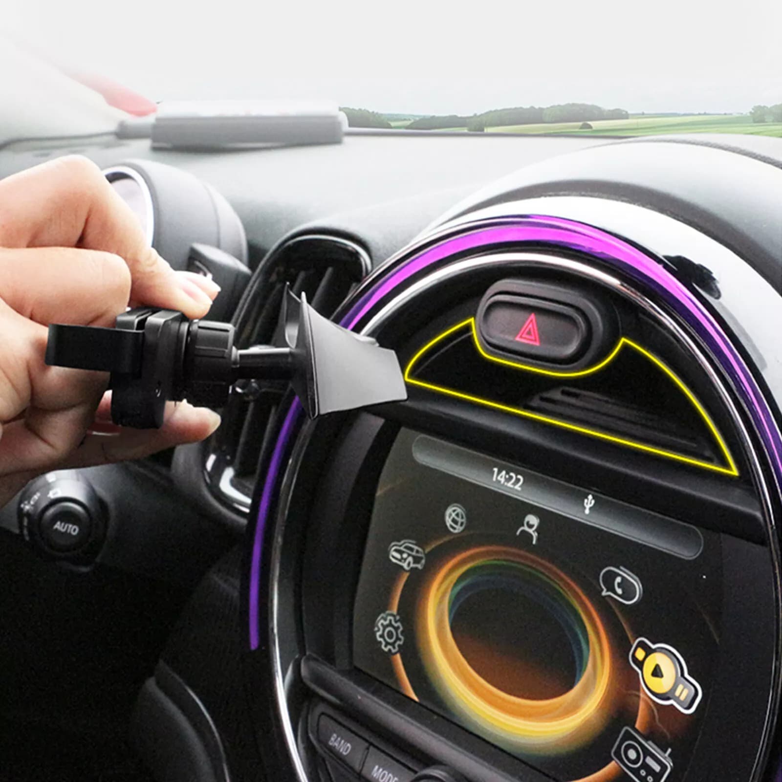 Metalowy uchwyt samochodowy na – Car Accessories Uk recenzja i cena