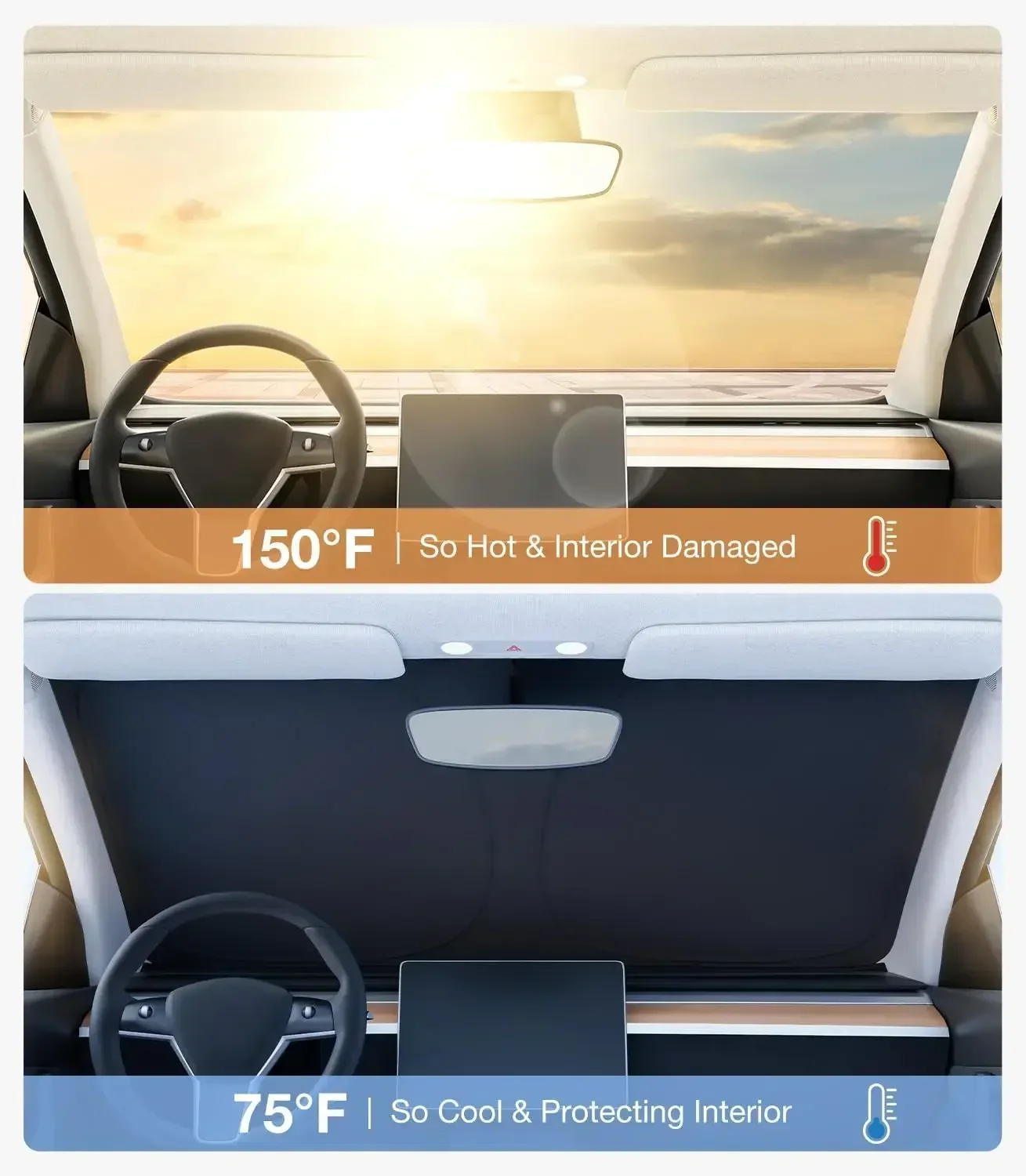 Osłona przeciwsłoneczna do sam – Car Accessories For Interior recenzja i cena